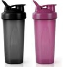 LuxusKollektion Protein Shaker Proteinshaker 600ml Messskala BPAfrei 600ml...