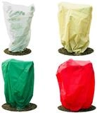 HaGa Winterschutzvlies Frostschutzhaube 80g/m&sup2; 155cmx150cm rot &ndash; Schutz vor...