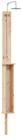 vidaXL Gartendusche 24 x 19 x 246 cm Gartendusche aus Kiefernholz mit Edelstahl...