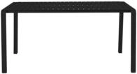 Zuiver Gartentisch Gartentisch Vondel aus Aluminium in Schwarz, 168,5x87 cm von