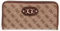 Guess Schultertasche Samantha SLG Zip Around Wallet Damen Geldb&ouml;rse (St&uuml;ck,...