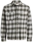 Jack & Jones Langarmhemd JORFREDERIKSBERG FLANNEL OVERSHIRT (1-tlg)