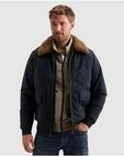 Bomberjacke PME LEGEND, Herren, Gr. S, blau (salute), Web, Obermaterial: 71%