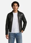 bugatti Lederjacke BUMATTEO (1-St) mit Stehkragen