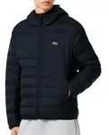 Lacoste Trainingsjacke Puffer Krokodil Winter Windjacke Herren schwarz M/L