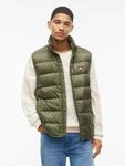 Daunenweste TOMMY JEANS "TJM LIGHT DOWN PACKABLE VEST", Herren, Gr. S, rocky