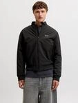 Blouson JACK & JONES "JJEBROOKLYN BOMBER SN", Herren, Gr. XXL, schwarz, Web,
