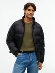 Tommy Hilfiger Daunenjacke RIPSTOP STAND DOWN PUFFER JACKET mit Daunenf&uuml;llung