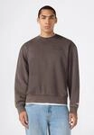Sweatshirt CHAMPION "SPORTWEAR CREWNECK Relax Fit Washed", Herren, Gr. L, mos,
