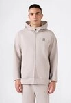 Champion Sweatjacke mit Kapuze, formstabile Optik, aus Baumwollmischung