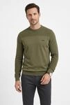 Strickpullover BOSS GREEN "KN Momentum-X CN", Herren, Gr. XXL, gr&uuml;n (schwarz