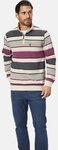 Babista Sweatshirt MELRIN mit mordernen Umlegekragen