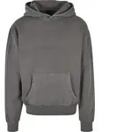 URBAN CLASSICS Rundhalspullover Urban Classics Herren Heavy Terry Garment Dye...