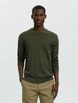 Rundhalspullover SELECTED "SLHTRAY LS KNIT MERINO CREW NECK NOOS", Herren, Gr....