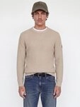 Jack & Jones Rundhalspullover JJLUKE KNIT CREW NECK AW26 Materialmix, regular...