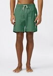 Champion Badeshorts Beachshort Standard Fit mit Logostickerei, unifarben,
