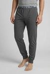 TOM TAILOR Pyjamahose Br&uuml;gge Logobund, schmaler Fit, Seitentaschen, atmungsaktiv,