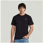 G-STAR T-Shirt Logo r tee in Baumwollqualit&auml;t, Regular Fit schwarz L (52/54)