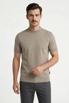Rundhalsshirt JOOP JEANS "Cedric", Herren, Gr. L, beige (open braun), Single...