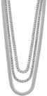 Lotus Edelstahlkette Iconic - Layering, mit Glasstein