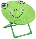 relaxdays Campingstuhl Faltbarer Moonchair f&uuml;r Kinder (1 St), Frosch
