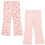 STACCATO Leggings (2-tlg) 2er Pack, mit Herzchen-Allover-Print, ausgestellt...
