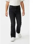 KIDS ONLY Bootcut-Jeans KOGRAIN REG FLARED DNM PIM0013 NOOS schwarz 140