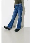 KIDS ONLY Bootcut-Jeans KOGJUICY WIDE LEG DNM CRO557 NOOS blau 116