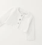 Outdoorjacke IDO "BABY GIRL JACKET", M&auml;dchen, Gr. 62, wei&szlig; (optical wei&szlig;), 98%