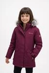 Winterjacke TROLLKIDS "GIRLS OSLO COAT XT", M&auml;dchen, Gr. 122, lila (plum, mauve),