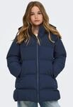 Steppjacke KIDS ONLY "KOGELLIE FUNTIONAL HOOD LONG JACKET OTW", M&auml;dchen, Gr. 128,