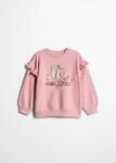 Sweatshirt MARC O'POLO, M&auml;dchen, Gr. 104/110, rosa (rot), Sweatware,...