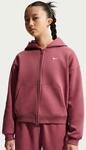 Kapuzensweatjacke NIKE SPORTSWEAR "G NSW STUDIO FLC OS FZ HD", M&auml;dchen, Gr. M