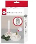 Rayher Modellierwerkzeug Kerzenst&auml;nder, inkl. Einleger grau 10.3 cm x 14.5 cm x 2.5