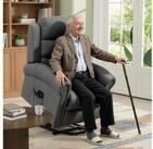 HOMCOM Relaxsessel Fernsehsessel, Massagesessel, Vibrationsmassage,...