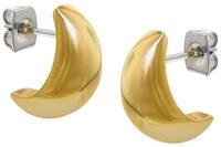 Boccia Paar Creolen 05101-02, f&uuml;r Damen Titan Goldfarben