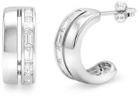 TOM TAILOR Paar Creolen TOM TAILOR Creolen f&uuml;r Damen, Silber 925, Zirkonia...