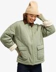 Winterjacke ROXY "WANDERLIGHT", Damen, Gr. L, gr&uuml;n (oil gr&uuml;n), Obermaterial: 100%