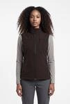 Softshellweste CMP "WOMAN VEST", Damen, Gr. 34, nero, Obermaterial: 96% Polyester, 4%