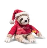 Steiff Dekofigur Kuscheltier Faultier Sanny Weihnachten Mehrfarbig (30 cm)