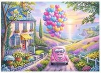 Trefl Puzzle PUZZLE 1000 Romantische Fahrt 10971, Puzzleteile