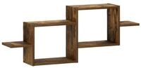 vidaXL Wandregal 95 x 17 x 37 cm Wandregal R&auml;uchereiche 95x17x37 cm...