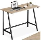 tectake Schreibtisch Computertisch aus Holz und Stahl, 100 x 50 x 77 cm...