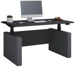 VCM Schreibtisch Arbeitszimmer Salia B. 138 x T. 80 x H. 73-122 cm, Stufenlos