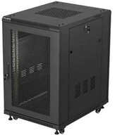 Lanberg Halterungszubeh&ouml;r LANBERG 19" 18U 600x800 freistehend perf. T&uuml;r...