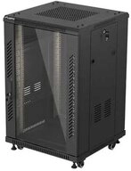 Lanberg Halterungszubeh&ouml;r LANBERG 19" 18U 600x600 freistehend Glast&uuml;r...