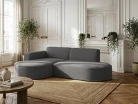 WFL GROUP Ecksofa Hana L-Form 3-Sitzer &ndash; Ottomane, Ecke Rechts oder Links &ndash;