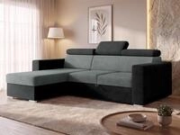 MIRJAN24 Ecksofa Pedro 2rLC, mit Bettkasten und Schlaffunktion, Einstellbare