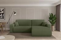 ALTDECOR Ecksofa BERY-L, Couch mit Schlaffunktion, Wohnzimmer - Ecksofa, Corner...