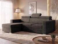 MIRJAN24 Ecksofa Pedro 2rLC, mit Bettkasten und Schlaffunktion, Einstellbare